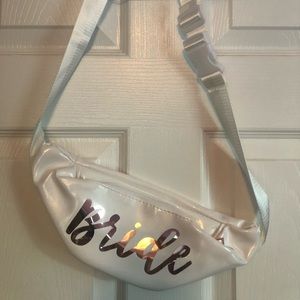 Brand new “Bride” Fanny pack - white and rose gold lettering